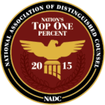National Association of Distinguished Counsel – Nation’s top one percent